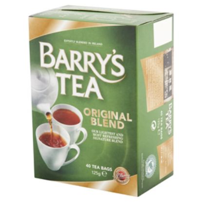 Picture of Barrys Green Label Tea 40s 125g x6